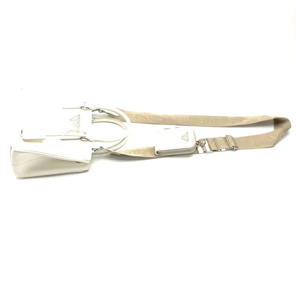 楽天市場】PRADA プラダ 1BA296 ガレリア サフィアーノ レザー ミニ