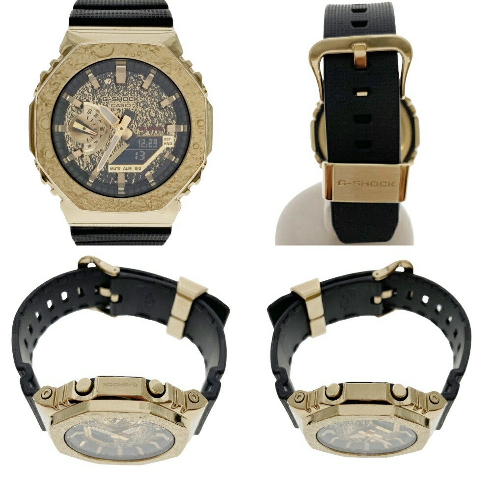 楽天市場】【中古】CASIO カシオ G-SHOCK ジーショック 月面ゴールド