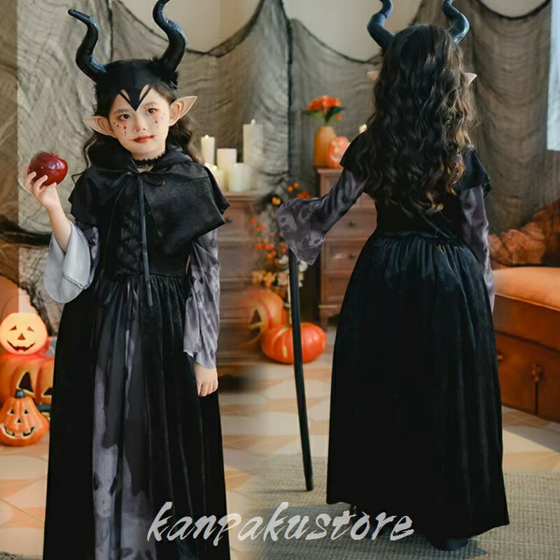 楽天市場】ハロウィン 衣装 子供 ゾンビ 精霊 魔女 巫女 コスプレ