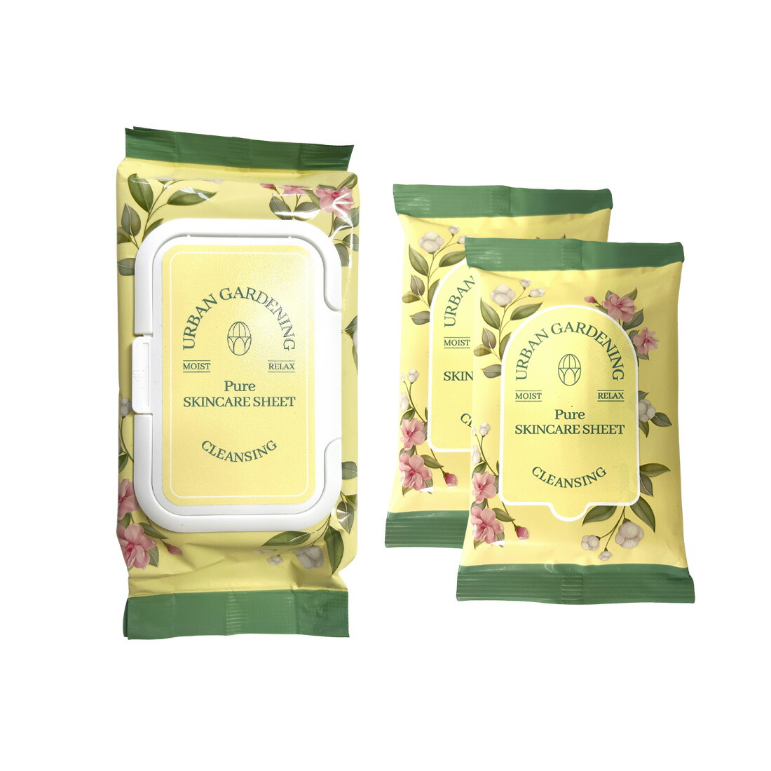 楽天市場】【送料無料】Urban Gardening ピュアスキンケアシート80枚or