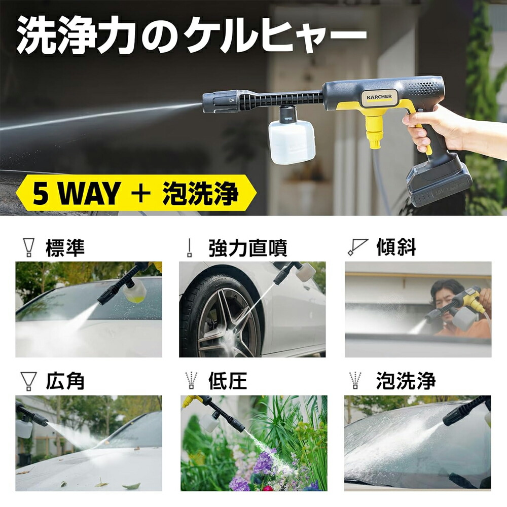 楽天市場】【公式】【話題】モバイル 高圧洗浄機 OC 5 Handy（ハンディ