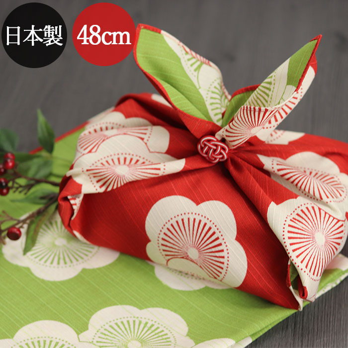 楽天市場】風呂敷 お弁当箱 用 伊砂文様 両面ふろしき 梅 アカ