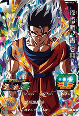 ドラゴンボールヒーローズ 孫悟飯SH⭐️4シークレット ドラゴンボール