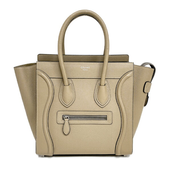 楽天市場】[中古] セリーヌ ラゲージ マイクロ ハンドバッグ トート