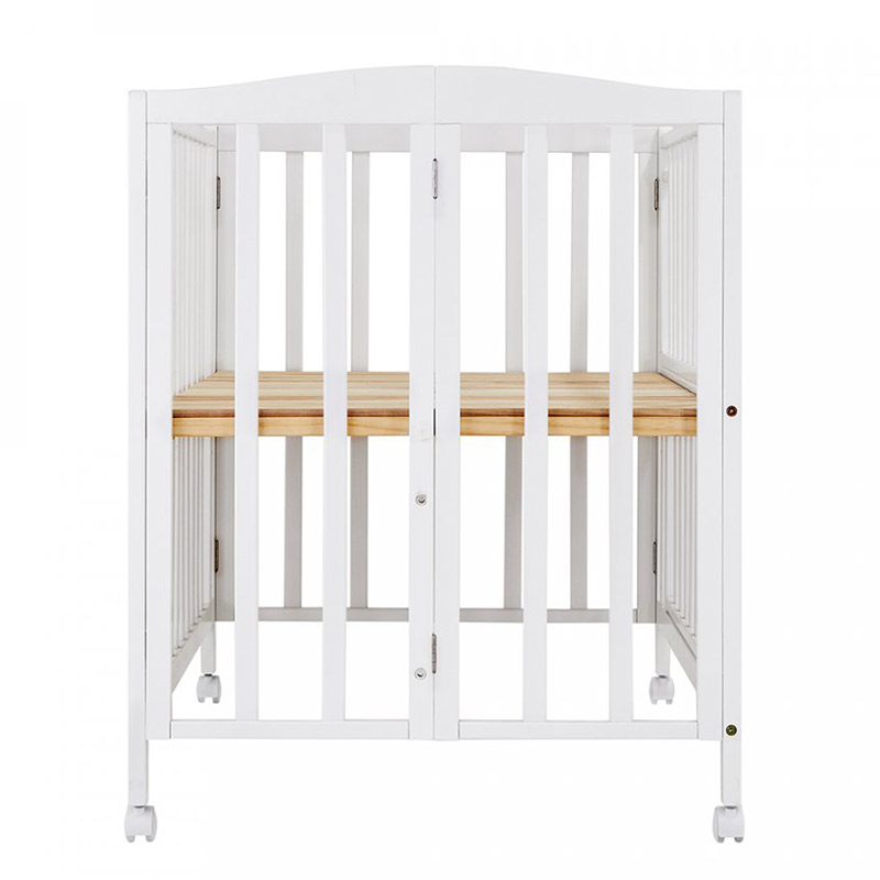 楽天市場】ベビーベッド 折りたたみ レギュラーサイズ 木製 床板すのこ