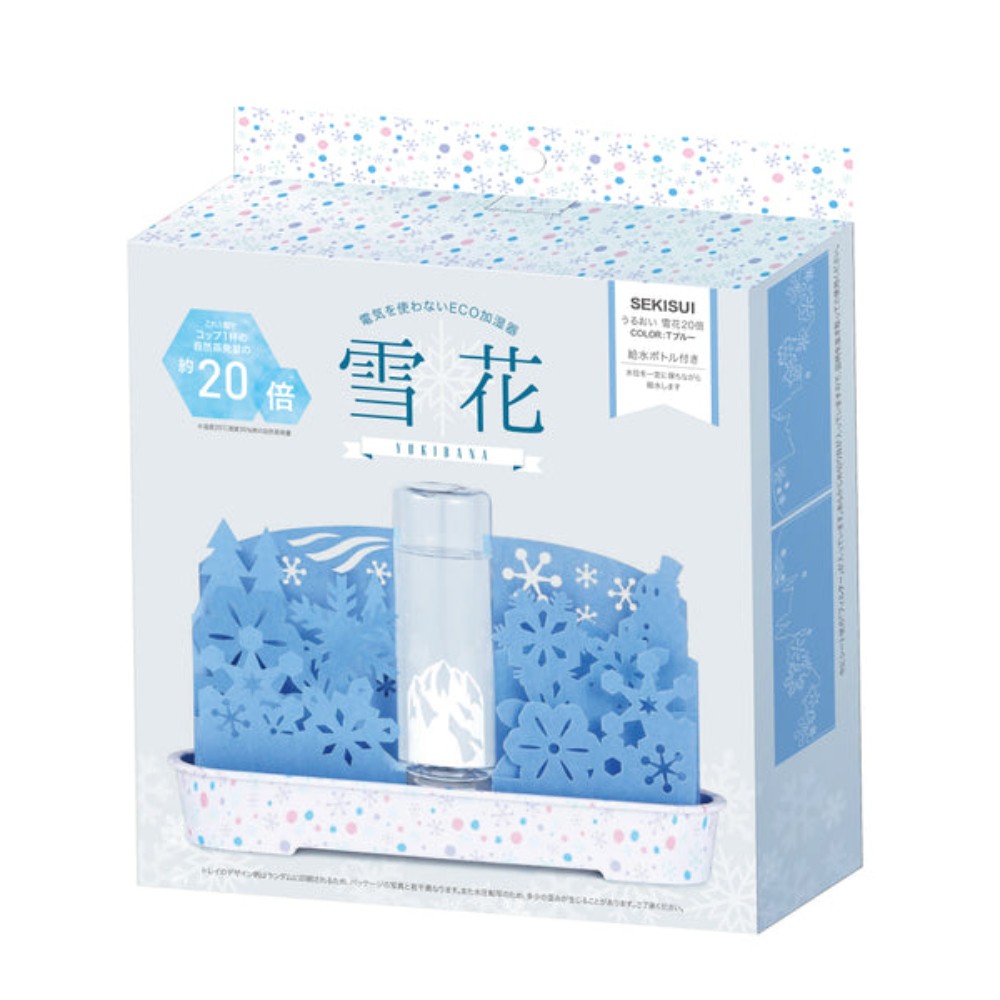 楽天市場】自然気化式ECO加湿器 うるおい 雪花 SEKISUI セキスイ 積水