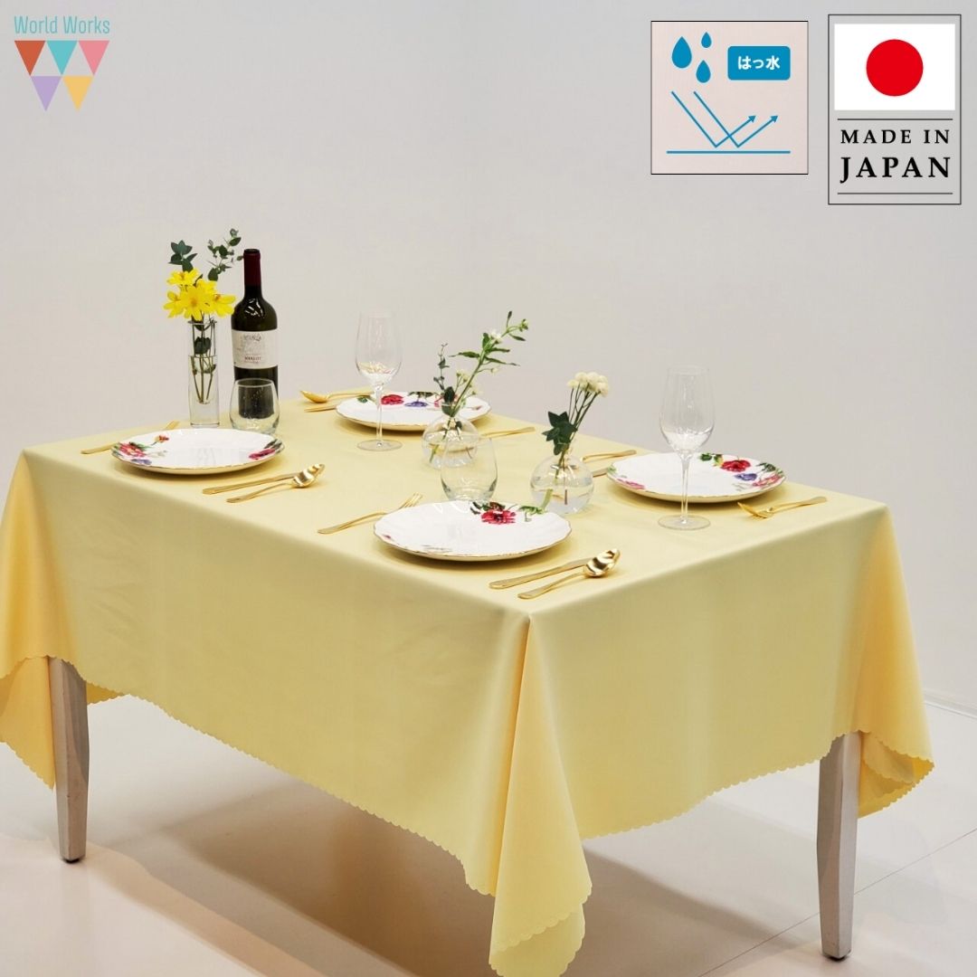 楽天市場】【送料無料】テーブルクロス 受付クロス クリームイエロー
