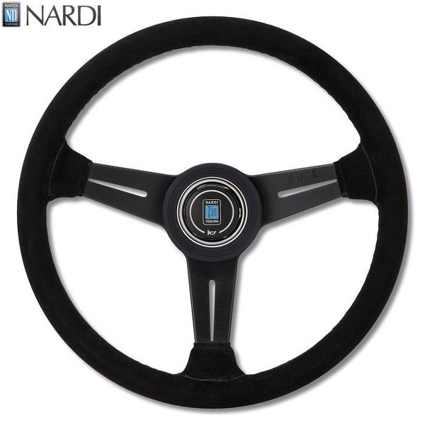 楽天市場】NARDI ナルディ N115 ブラックスエード&ブラックスポーク