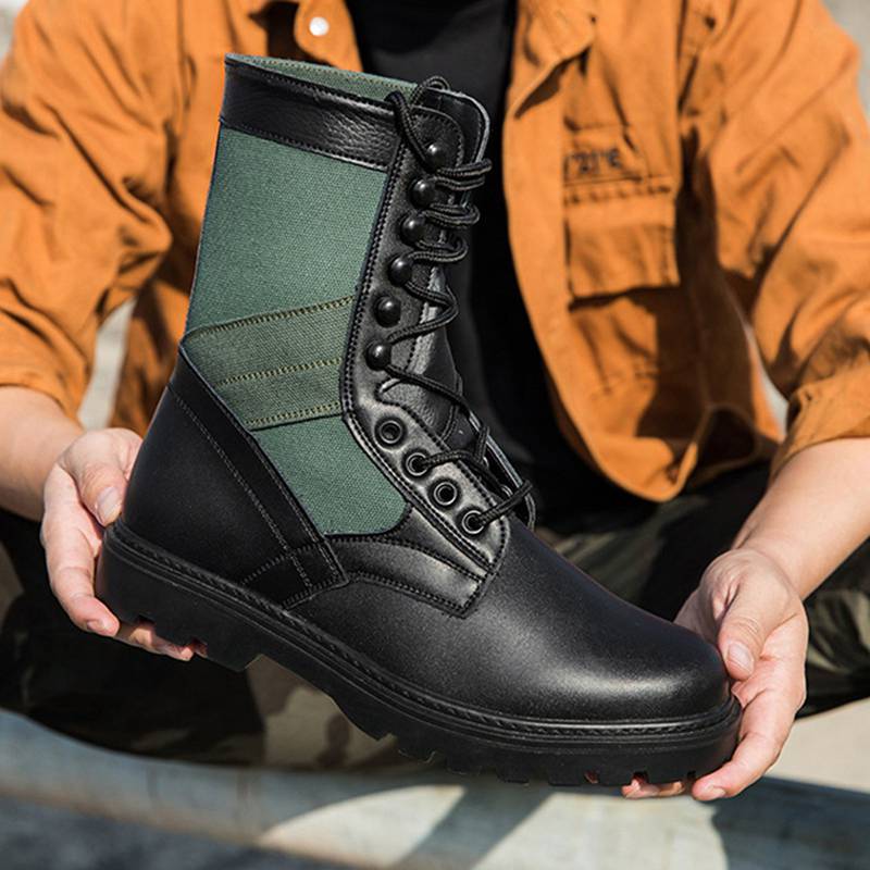 楽天市場】バイクブーツ ロングブーツ メンズ アウトドア 合革