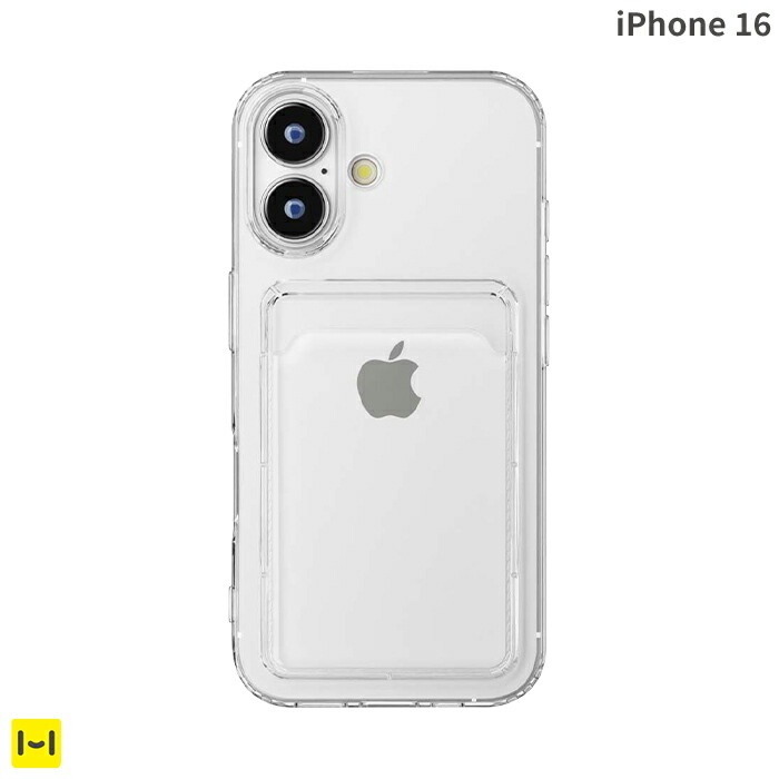 楽天市場】[iPhone 16専用]Premium Style ポケット付 TPUケース(クリア