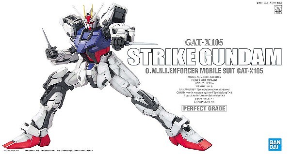 楽天市場】PG 1/60 GAT-X105 ストライクガンダム (機動戦士ガンダム