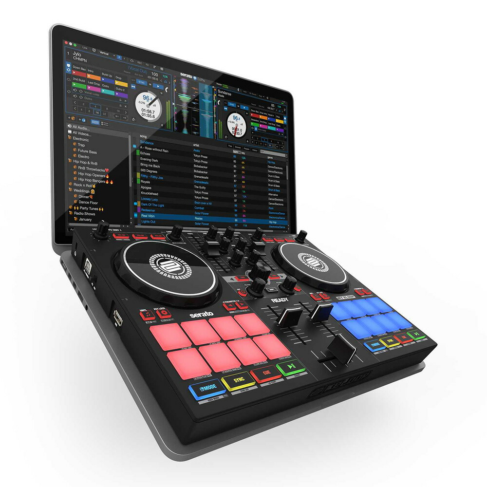 楽天市場】Reloop READY ポータブルDJコントローラー : MUSICLAND KEY