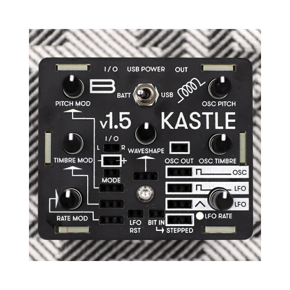 楽天市場】BASTL INSTRUMENTS KASTLE V1.5 -micro modular synthesizer