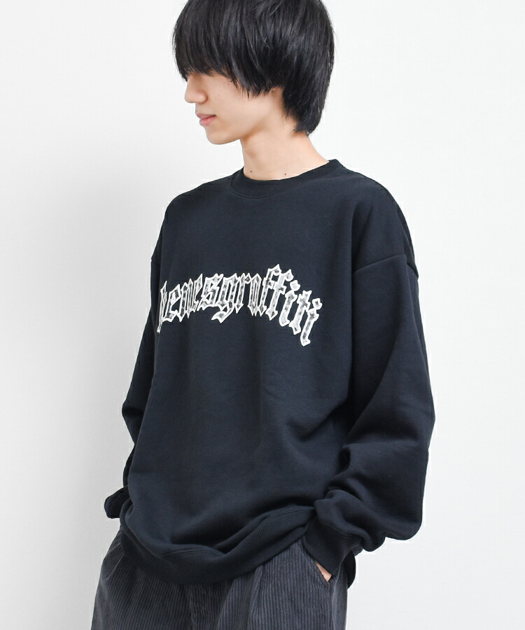 楽天市場】【メール便不可】裏起毛ぼかしアーチロゴトレーナー