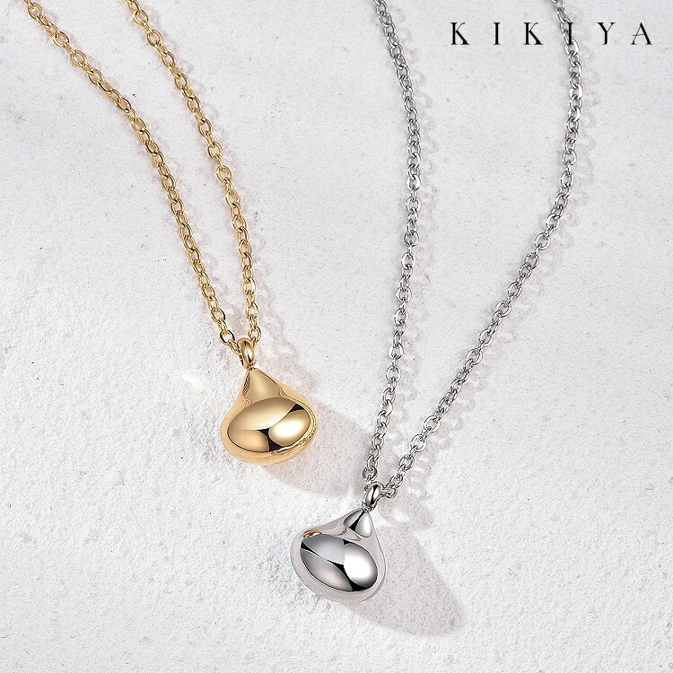 楽天市場】ネックレス 壺 ドロップ ぷっくり つけっぱなし レディース