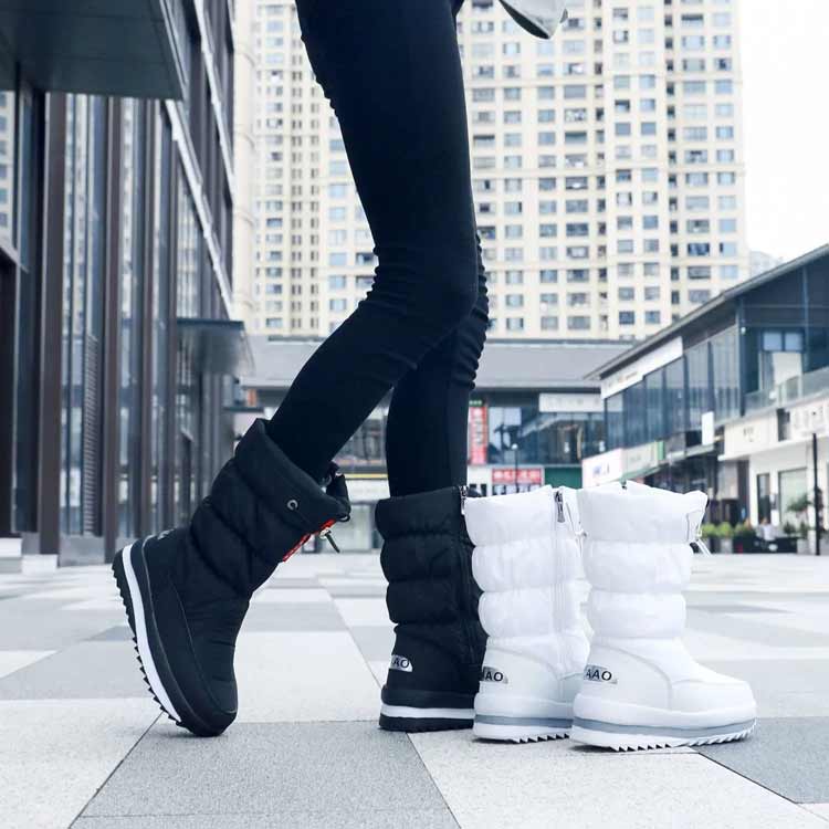 楽天市場】スノーブーツ レディース ショート ブーツ スノーシューズ