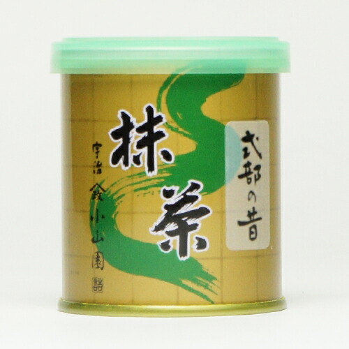 楽天市場】【送料込価格】山政小山園 抹茶 式部の昔 30g缶入日本茶