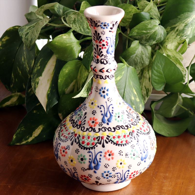 楽天市場】イタリア製 輸入雑貨 花瓶 マヨルカ焼き デルータ Deruta