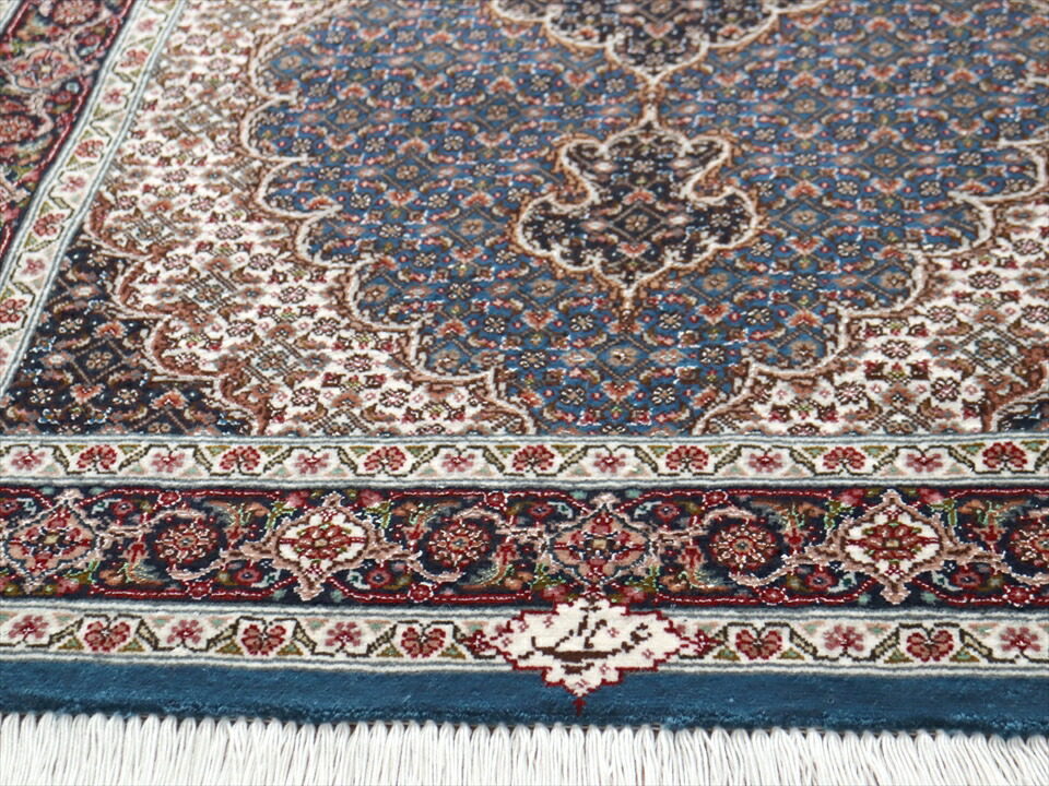 楽天市場】ペルシャ絨毯 タブリーズ産マヒ 玄関マット120×83cmトルコ