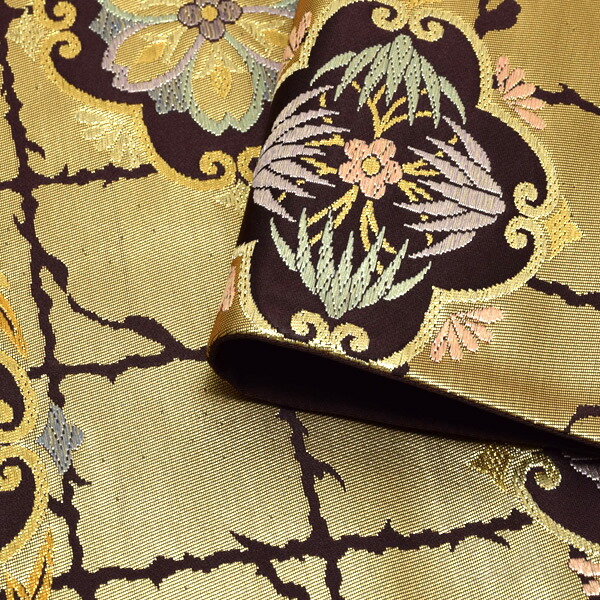 楽天市場】【Prices down4】礼装 袋帯「典雅吉祥華文」未仕立て 正絹帯