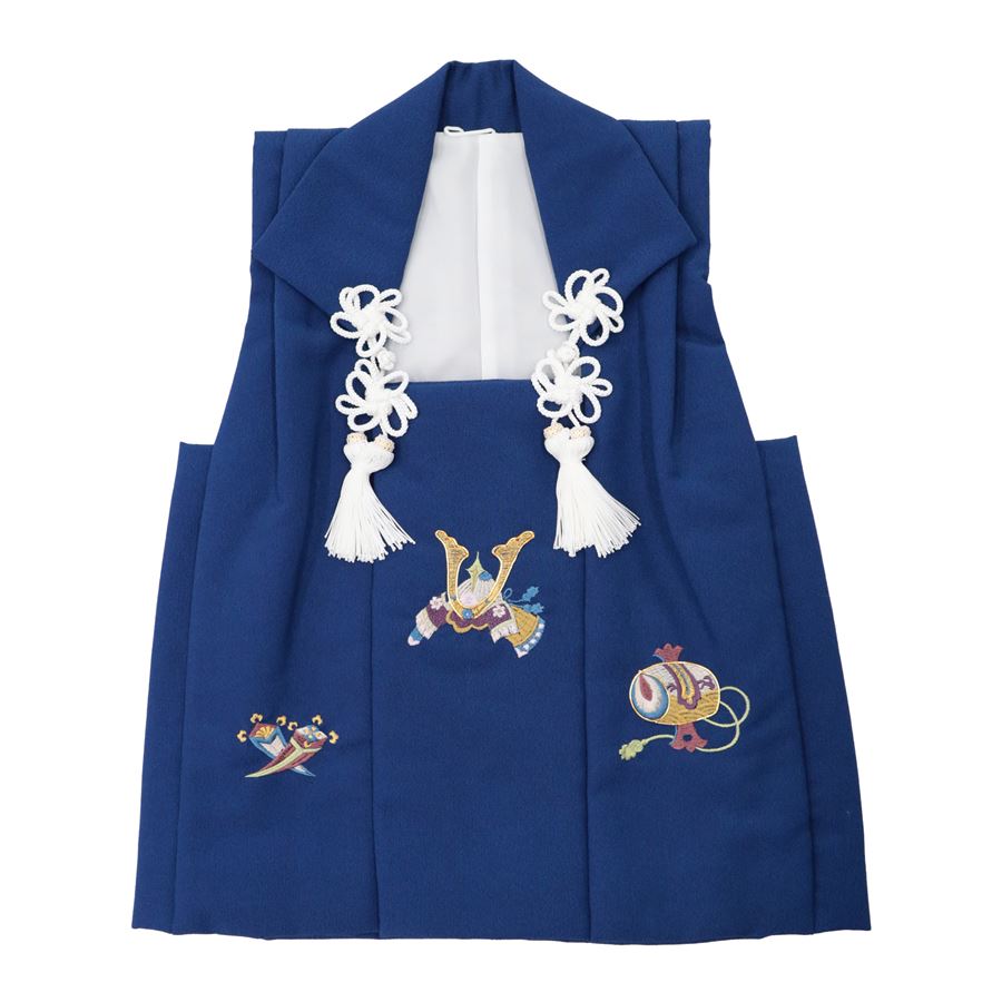 楽天市場】七五三 3歳 男の子 被布 被布コート 単品 男 紺 ネイビー