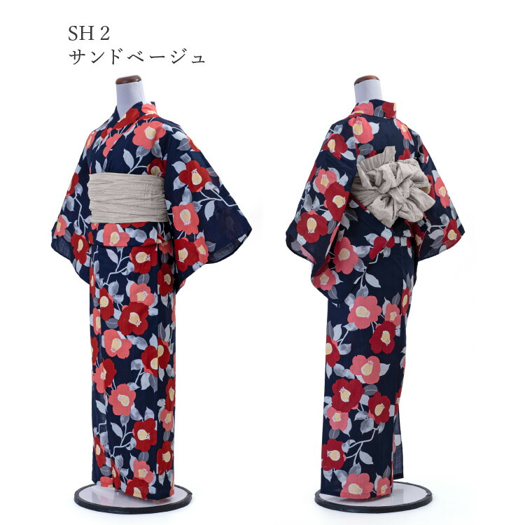 楽天市場】浴衣 レディース 女性用 夏日記 NATSUNIKKI 紺 ネイビー