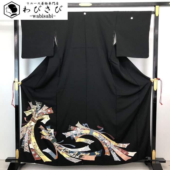 楽天市場】金駒刺繍 黒留袖の通販