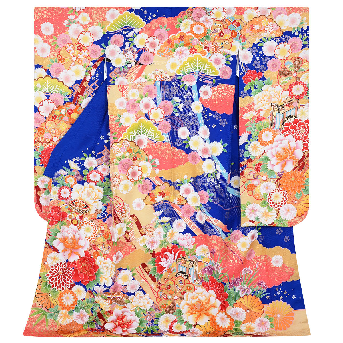 楽天市場】成人式早割クーポン10％オフ【振袖 レンタル】RS1859 正絹