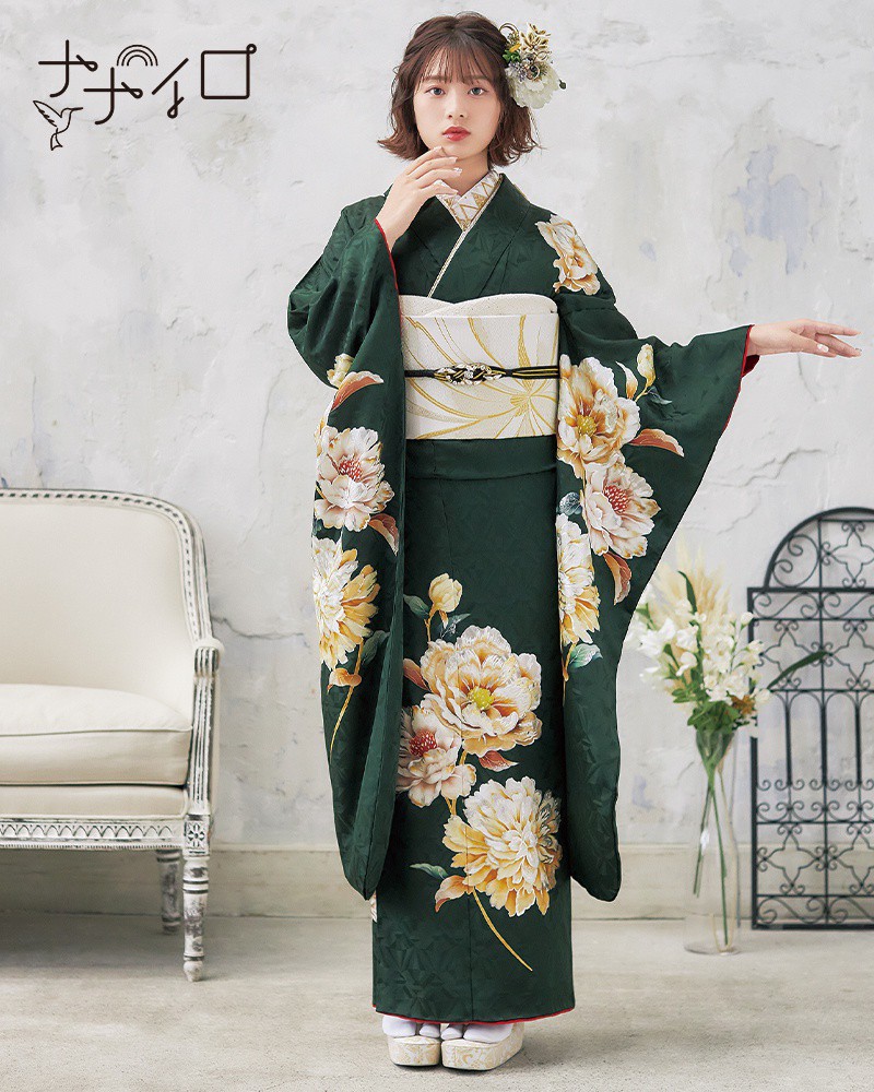 楽天市場】成人式早割クーポン10％オフ【振袖 レンタル】RS2051 正絹