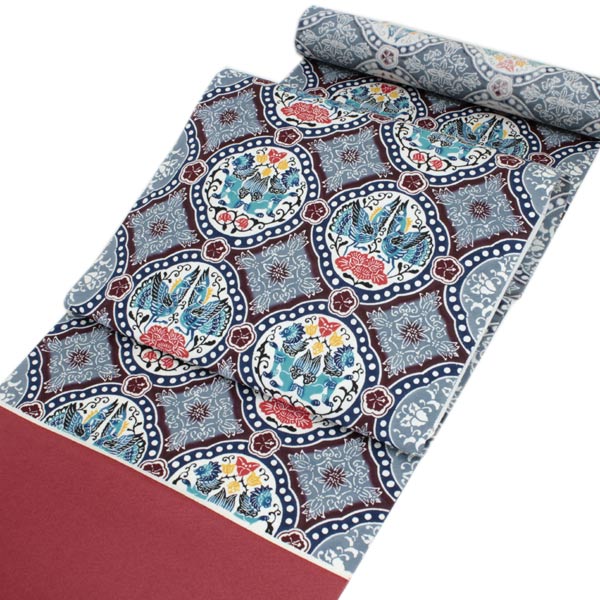 楽天市場】染め帯 名古屋帯 琉球 紅型 仕立てつき びんがた工房くんや