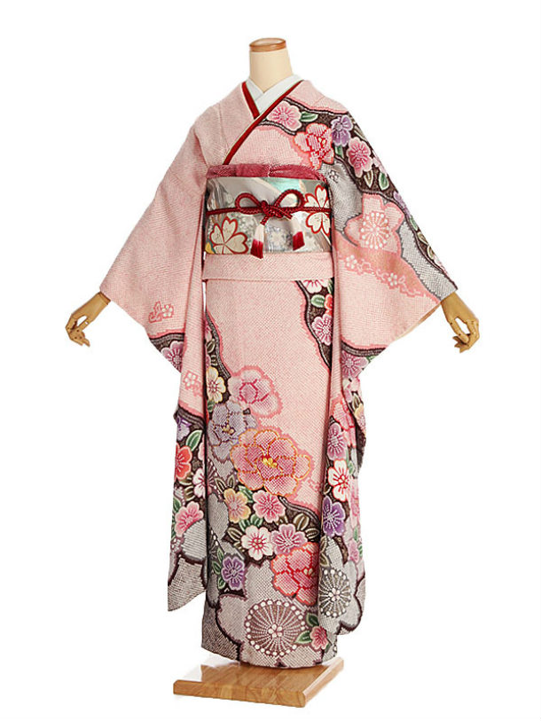 楽天市場】【レンタル】往復送料無料！上品な大人デザイン 総絞り振袖