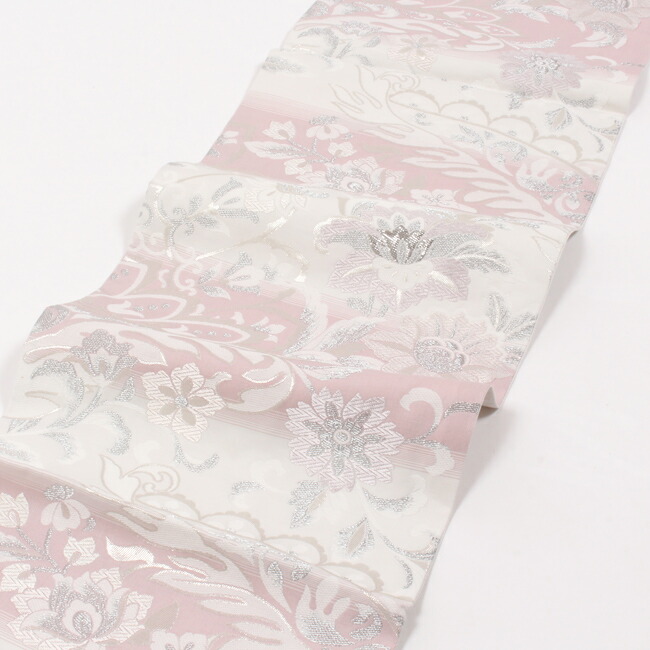 楽天市場】【3/4 20時〜☆20%OFF】西陣織 正絹袋帯 プラチナ箔使用