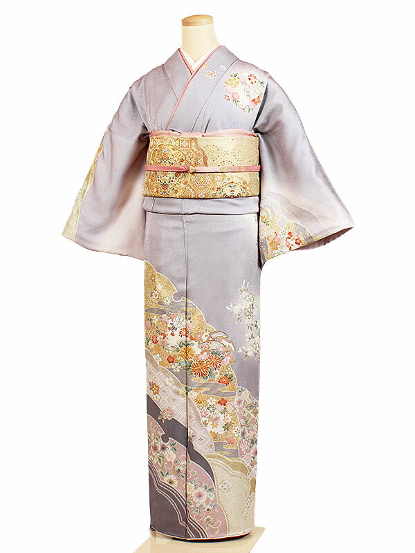 楽天市場】【レンタル】【訪問着 薄紫】正絹訪問着レンタル 訪問着