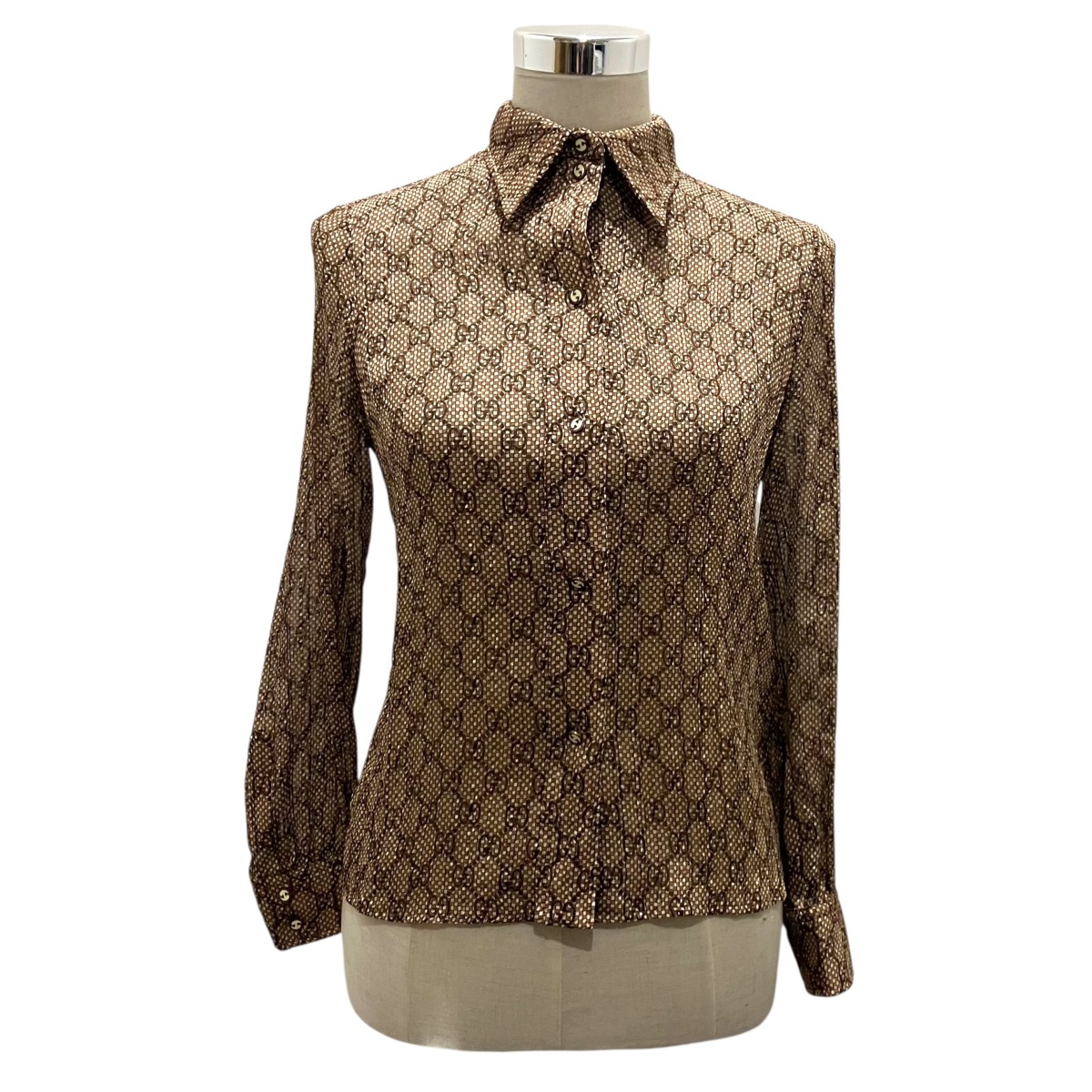 楽天市場】グッチ シルク シャツの通販