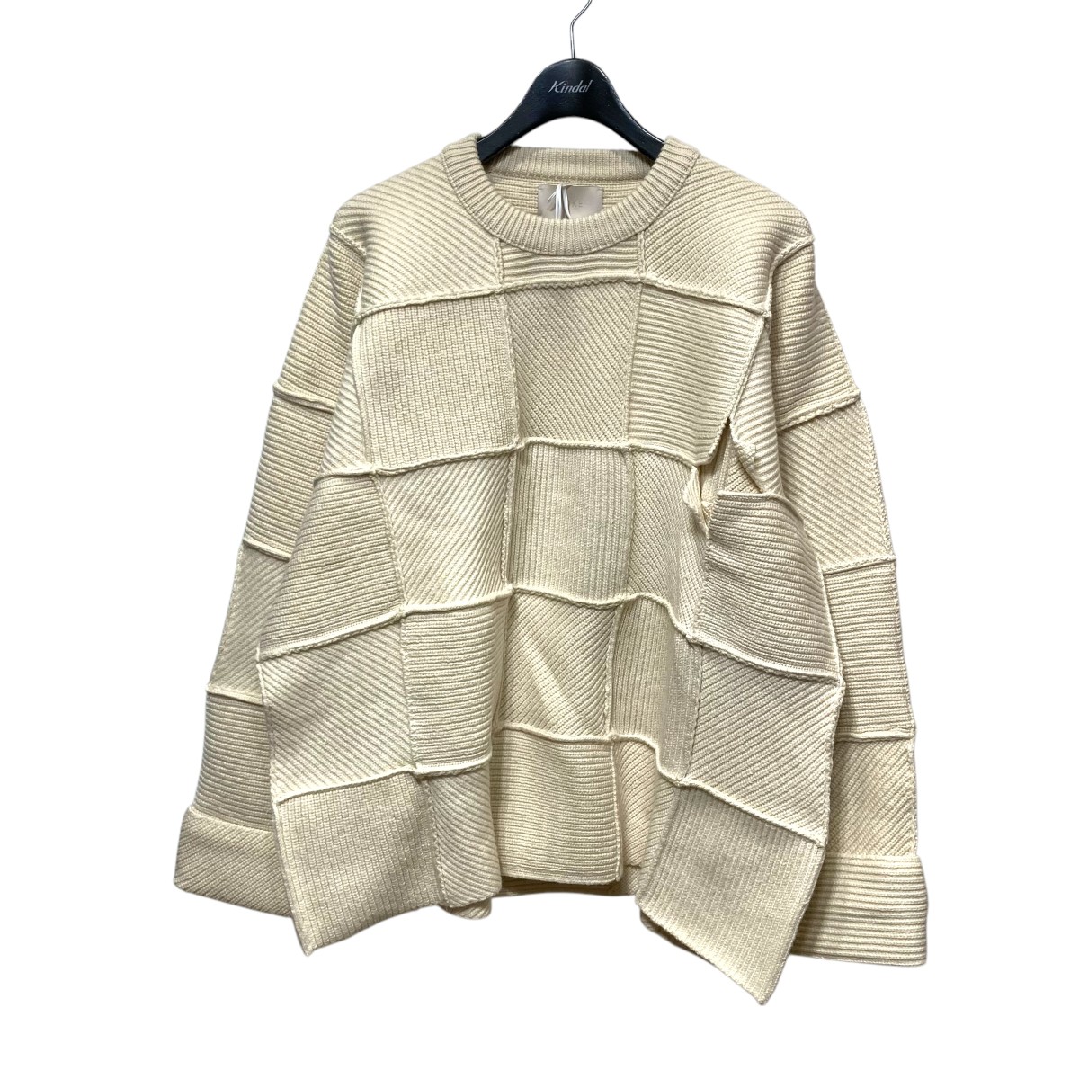 楽天市場】【中古】YOKE24SS PATCHWORK RIB SWEATER KNIT パッチワーク
