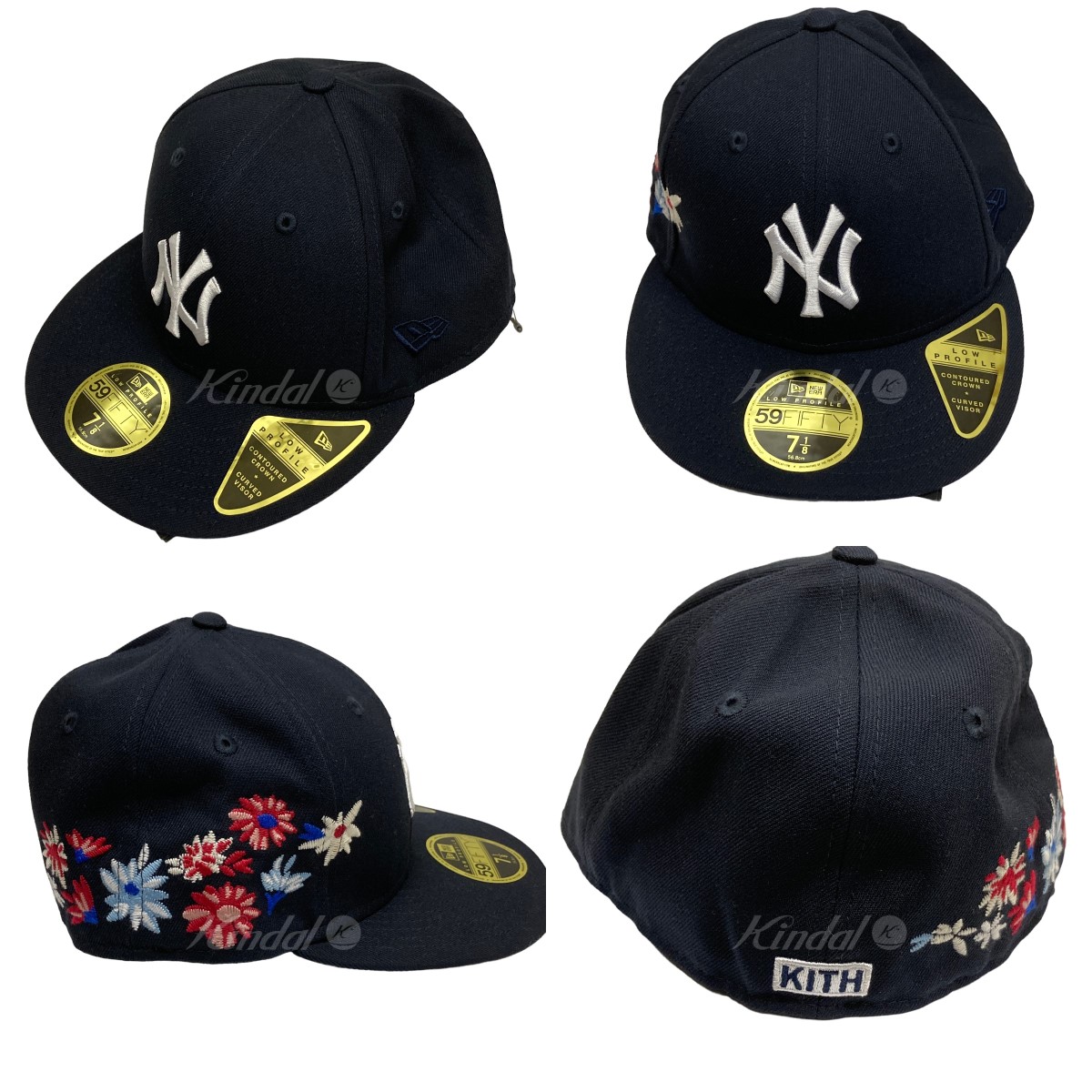 楽天市場】【中古】KITH x New Eraフラワー刺しゅうベースボール