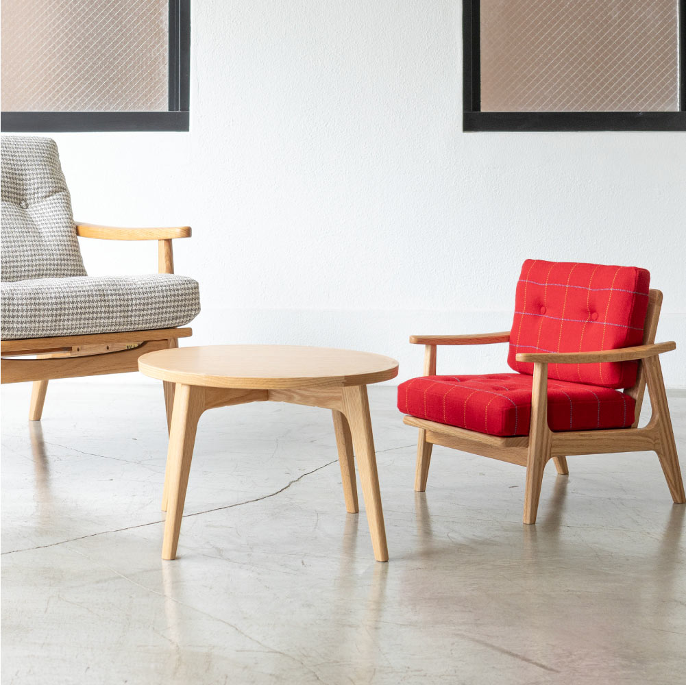 楽天市場】マルニ60+ ラウンドテーブル 48 ミニ オーク 子供用テーブル