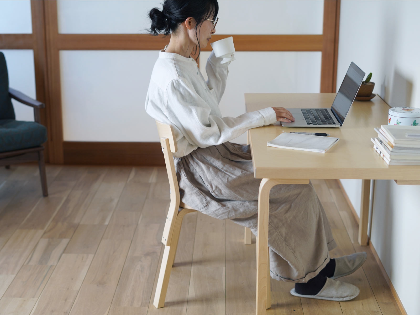 楽天市場】【特典有】artek (アルテック) 80Aテーブル ナチュラル