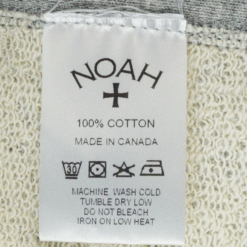 楽天市場】ノア NOAH NYC ロゴスウェット XLサイズ グレー コットン100