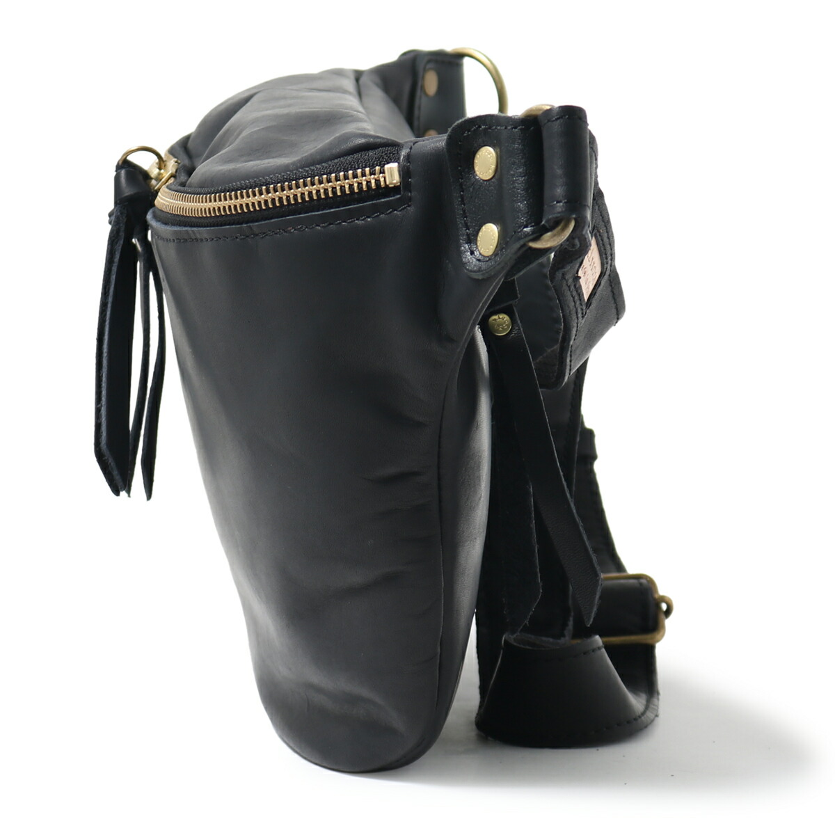 楽天市場】キソラ ウエストバッグ 本革 レザー バガーリオ メンズ