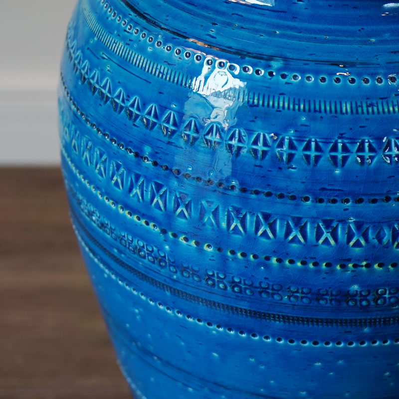 楽天市場】BITOSSI ビトッシ 傘立て 陶器 イタリア リミニブルー 丸型