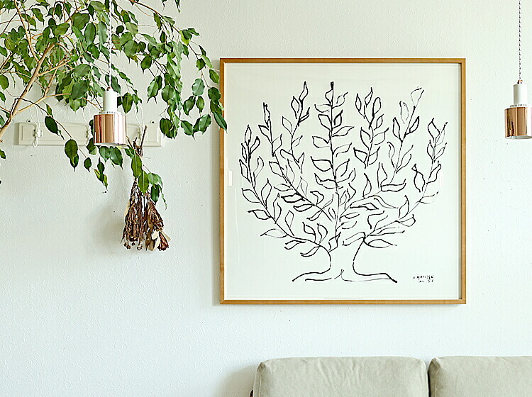 楽天市場】アートポスター Henri Matisse「低木」 ラージサイズ