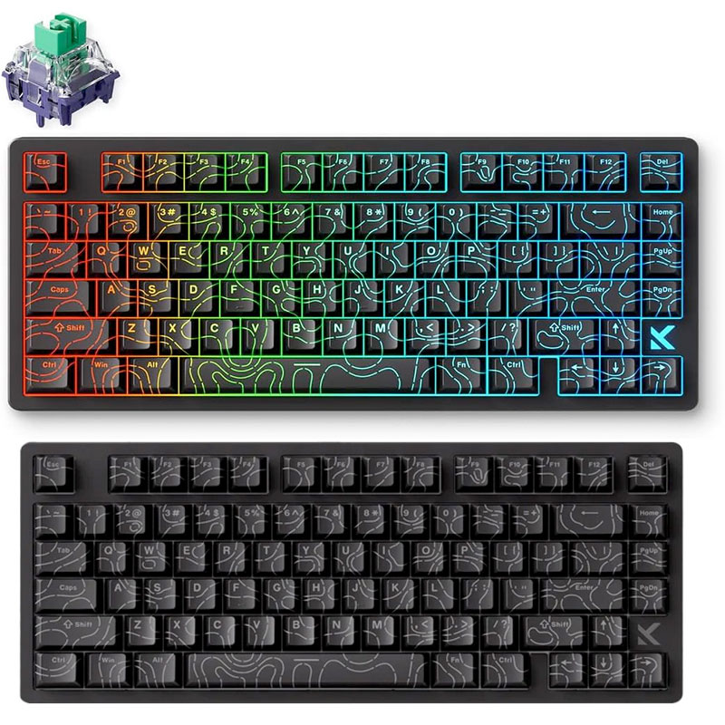 楽天市場】MCHOSE Jet 75 75% 英語配列 有線 8000Hz ラピッドトリガー