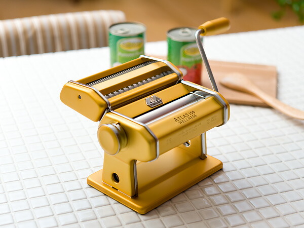 楽天市場】MARCATO社 アトラス パスタマシン（ATL-150）【ゴールド