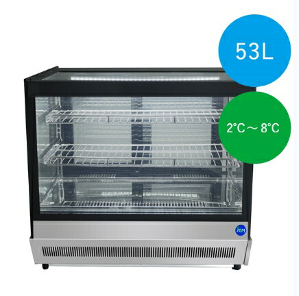 楽天市場】ジェーシーエム/JCM 卓上型対面冷蔵ショーケース（角型