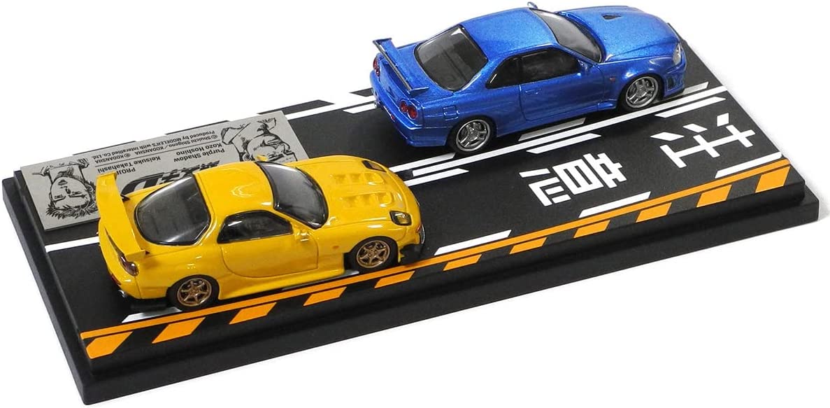 楽天市場】モデラーズ 1/64 頭文字D セットVol.8 高橋啓介 RX-7 (FD3S