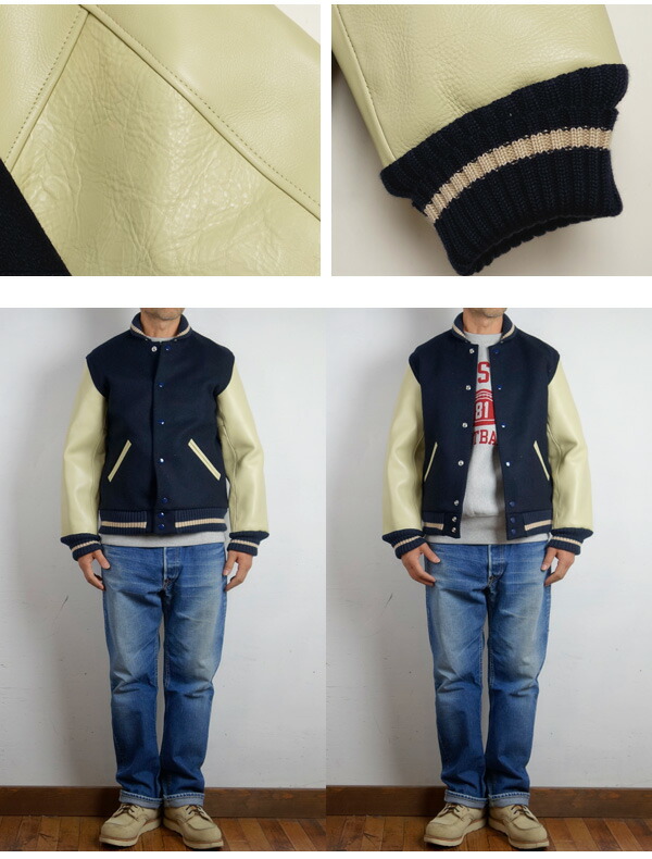 楽天市場】WAREHOUSE ウエアハウス 1970'S VARSITY AWARD JACKET