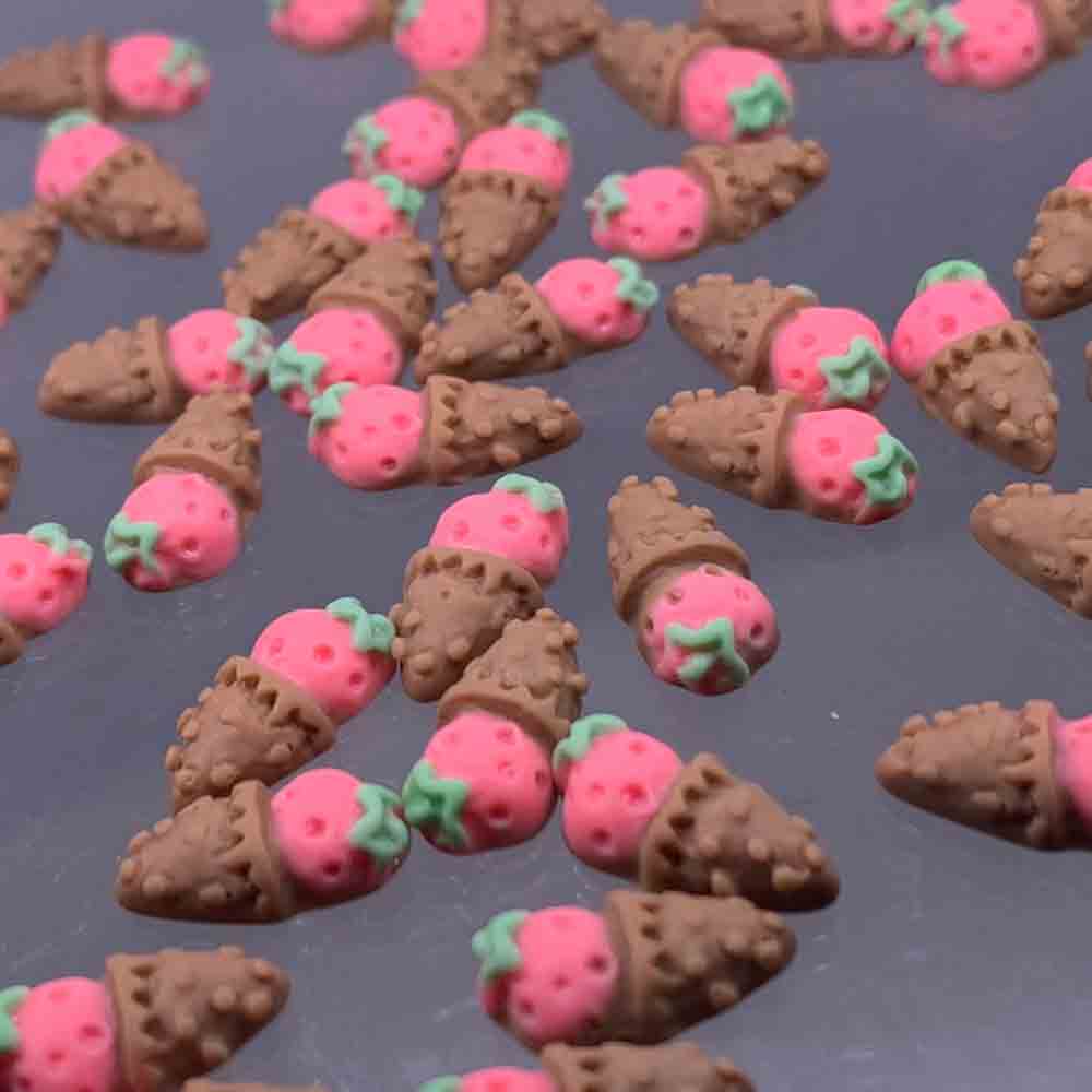 楽天市場】【2点以上まとめ買いで得得】 ネイルパーツ アイス いちご