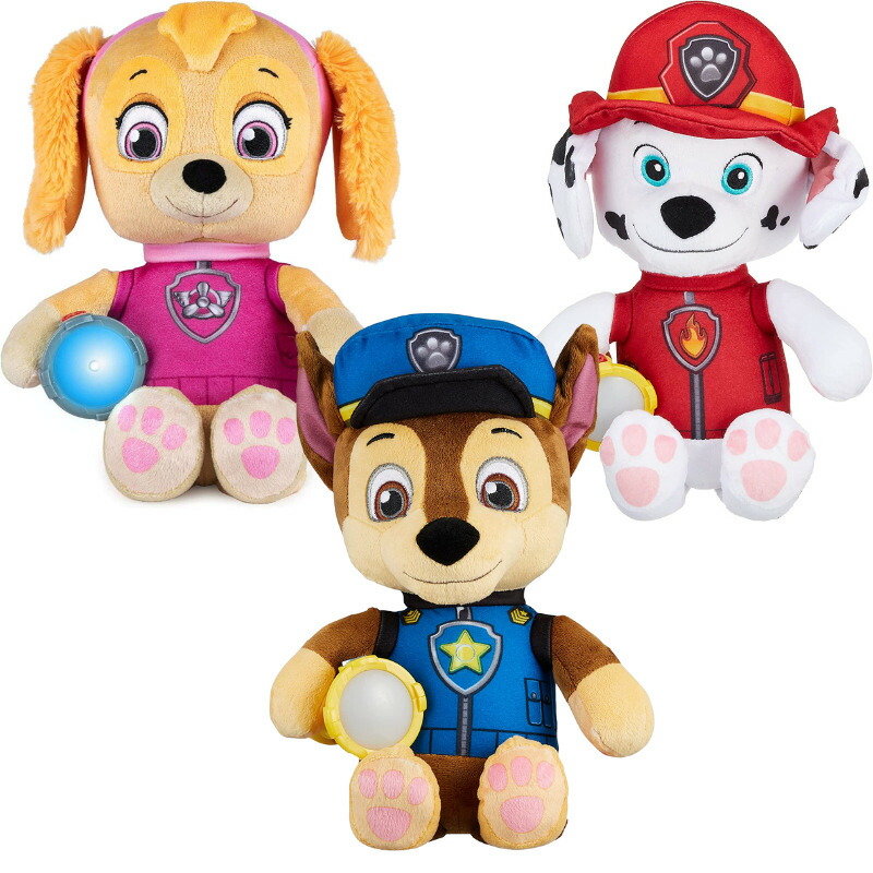 楽天市場】パウ・パトロール いっしょにおやすみ！ スカイ マーシャル