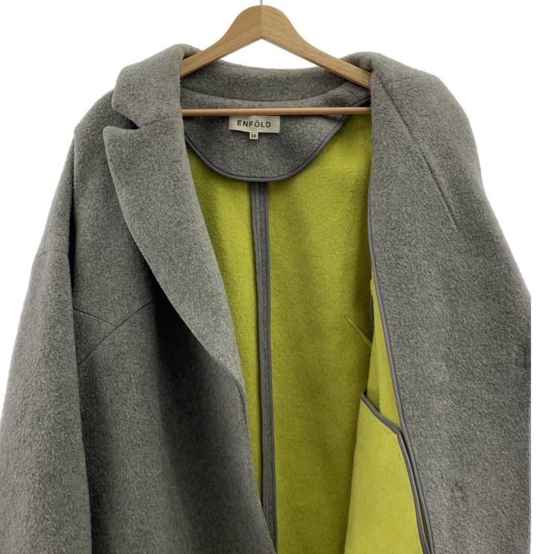 楽天市場】ENFOLD / エンフォルド | リバーウールルーズコクーンコート